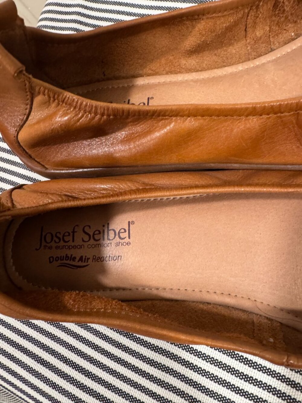 Josef Seibel Leather Ballet Flats – Size 40 - Picture 8 of 13